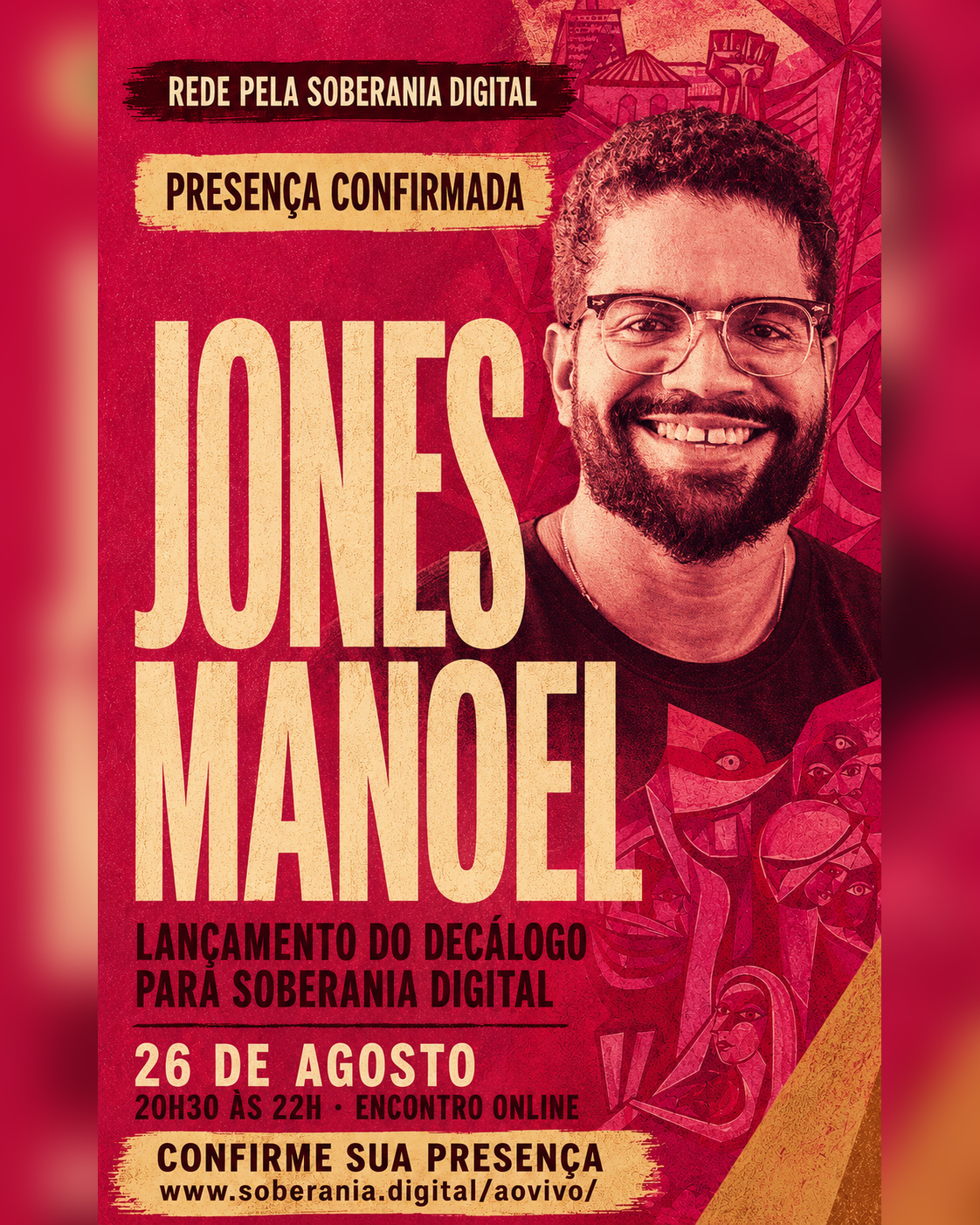 Retrato de Jones Manoel