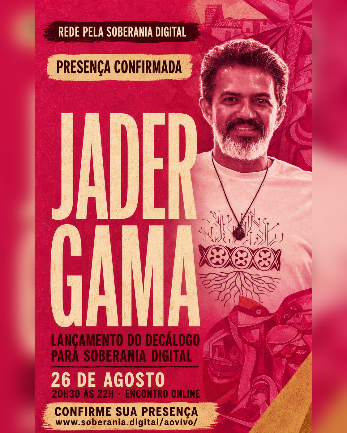 Retrato de Jader Gama